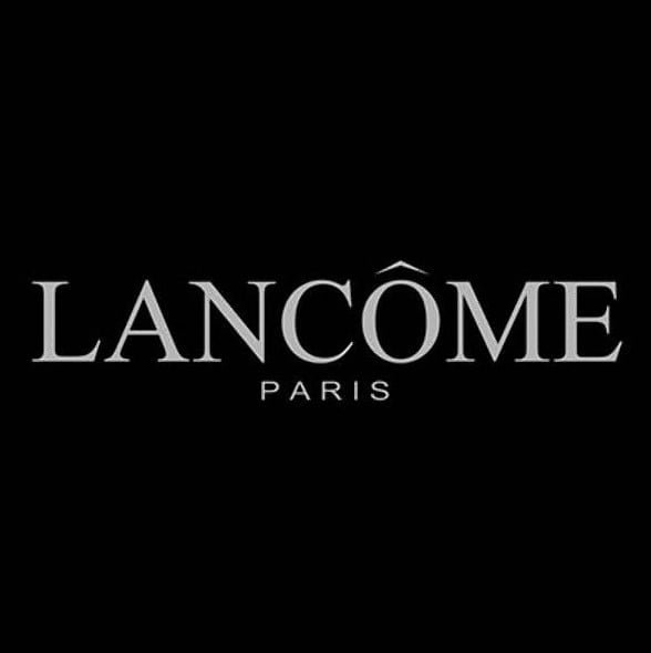 Logo Lancome fondo negro