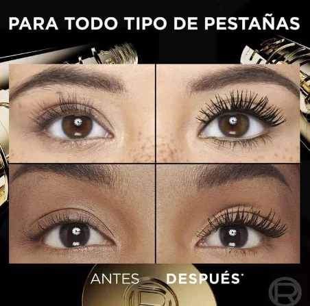 Fórmula avanzada para pestañas voluminosas